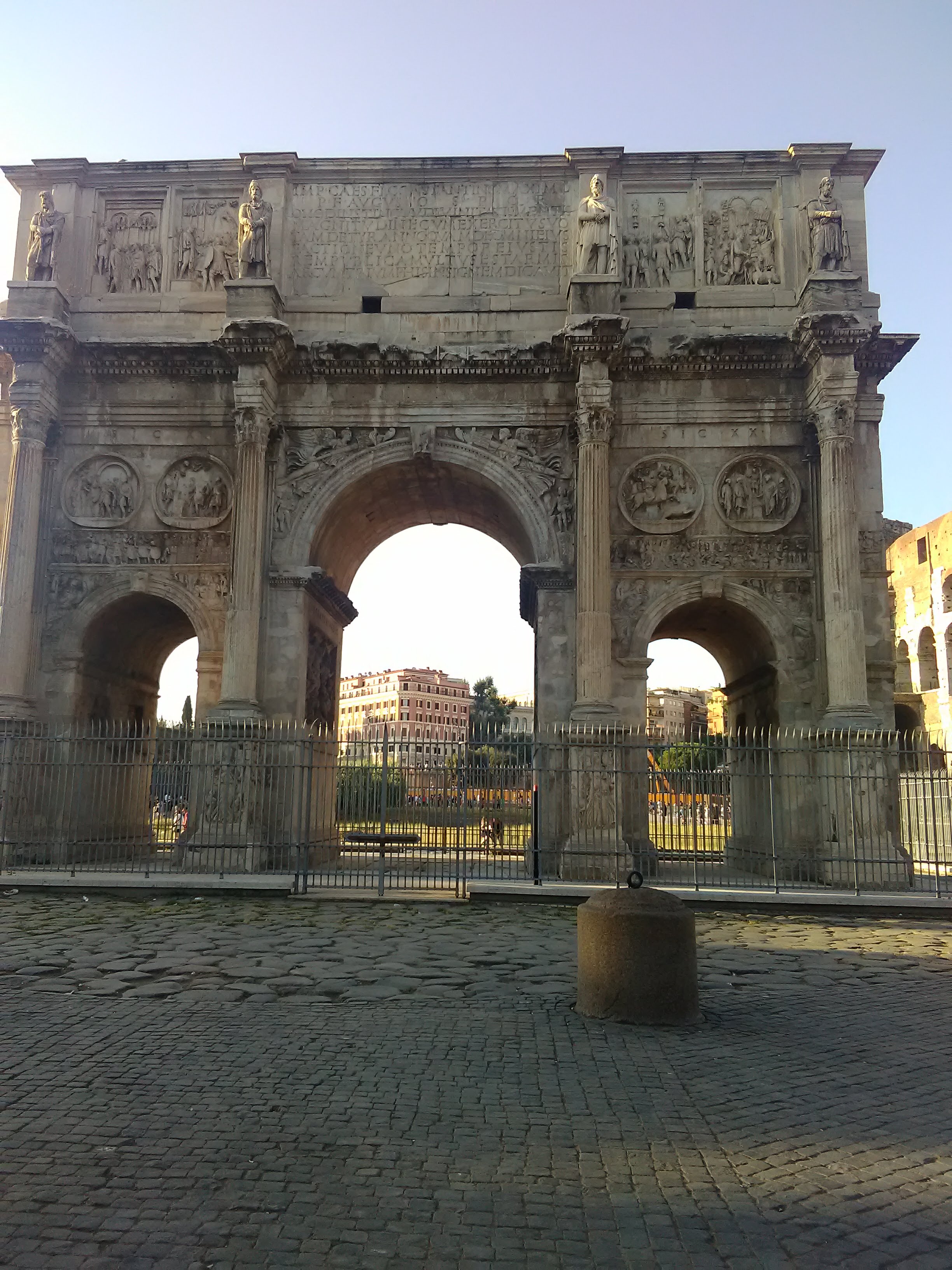 Holidays in Rome, Italy. July 2018. Ancient sites/ruins, shopping, streets and churches.